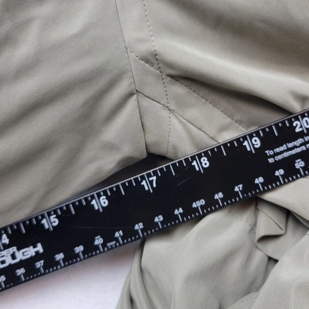 Eddie Bauer Trench‎ Coat Womens Medium Petite Parka Coat Long Puffer Down Lined - Picture 9 of 16